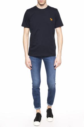 T-shirt z wyszytym wzorem, zdjęcie 2 T-shirt z wyszytym wzorem od Paul Smith